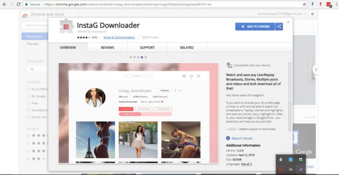 download instagram videos chrome extension